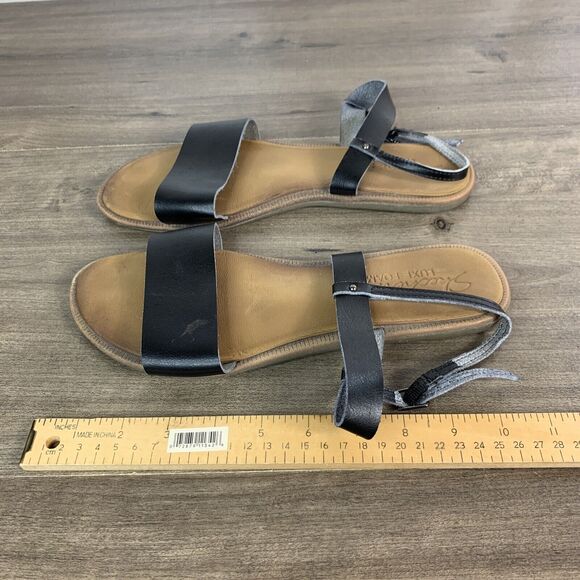 Skechers Womens Luxe Foam Sandals Size 10 Open Toes Ankle Strap - Picture 4 of 10